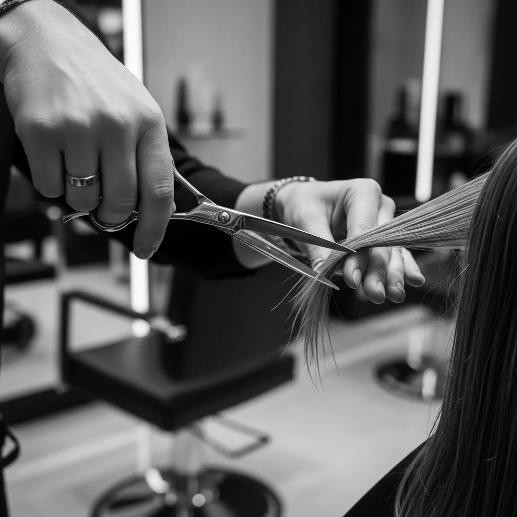 Knippen bij De Haarfilosoof
